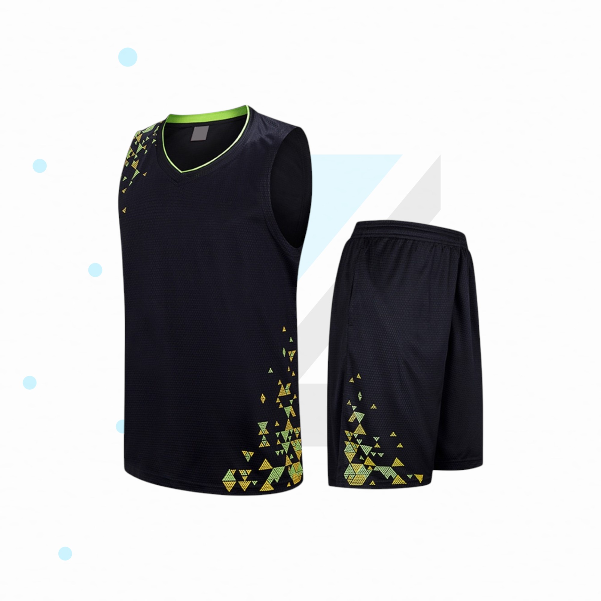 Pro Court Basketball Uniform | Lightweight Performance Jersey & Shorts | Custom Team Wear